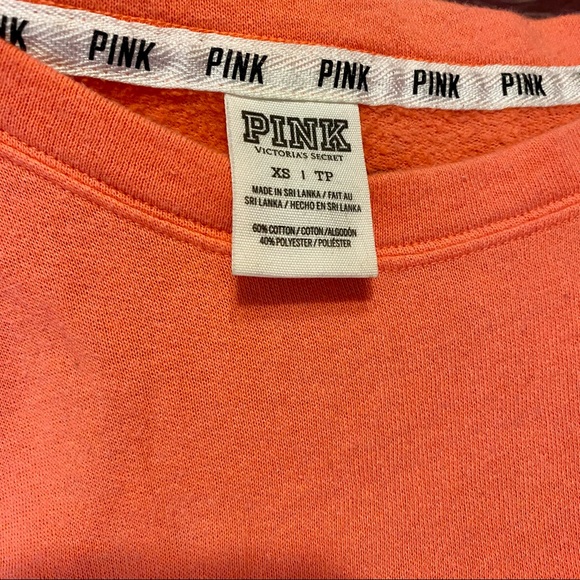 Victoria’s Secret PINK Sweatshirt, EUC, XS - Picture 3 of 5